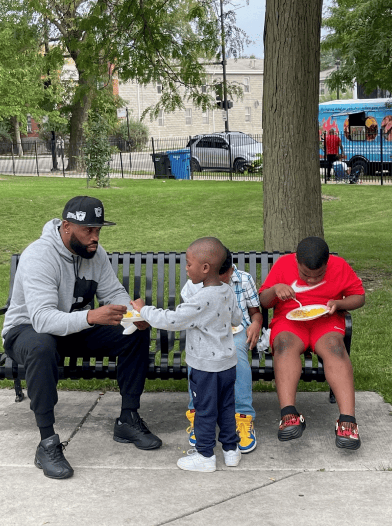 Together Chicago Hosts Near West Side Residents for End of Summer Peace Party