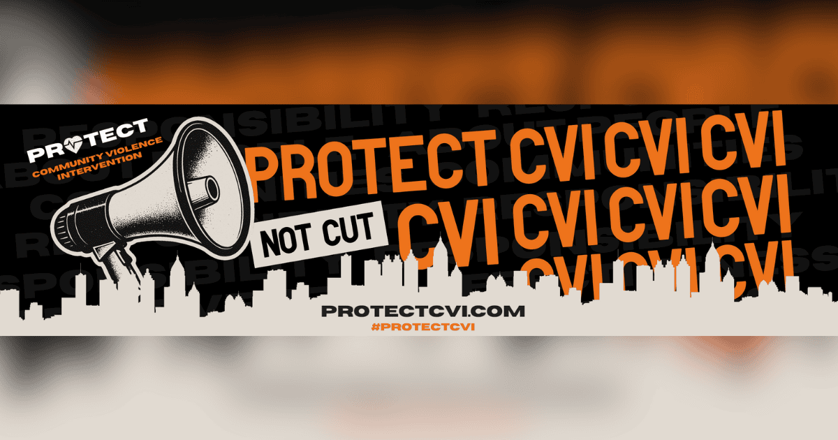 A banner saying 'Protect CVI.'